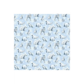 Father Christmas Animals Light Blue - 24694-42
